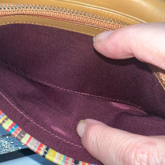 Paul Smith Long Wallet Multi Stripes Luxury Leather - Picture 7 of 15